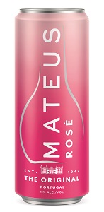 Le vin portugais Mateus Rosé